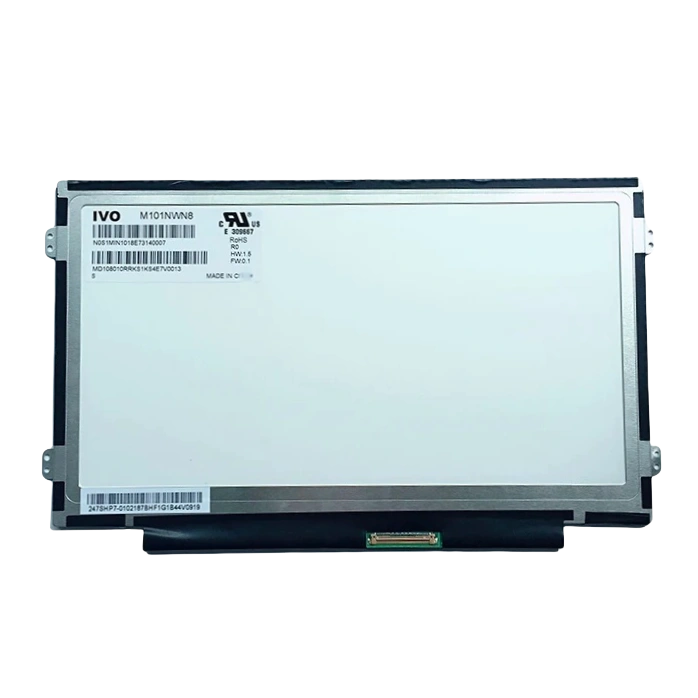10.1 inch LCD Screen Display Panel for IVO M101NWN8 R0 LVDS 40pins 1366×768